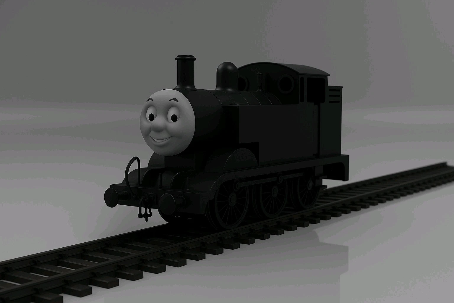 Gauge 1 Thomas the Tank — Custom 3D Model Train Engine